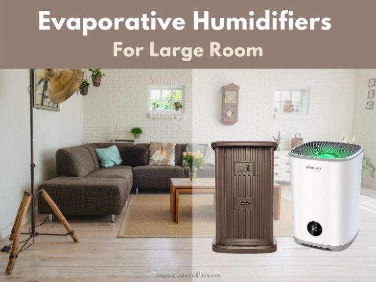 Best Evaporative Humidifiers For Large Rooms Buyers Guide 2024