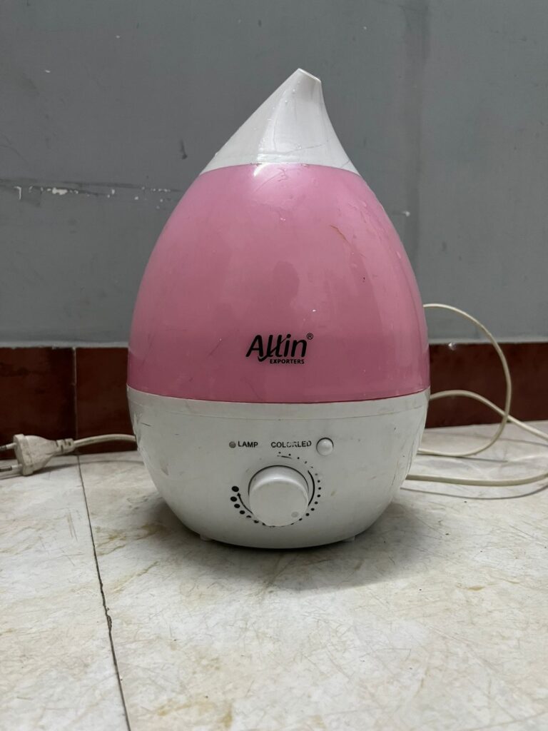 One of the pink humidifiers at our place